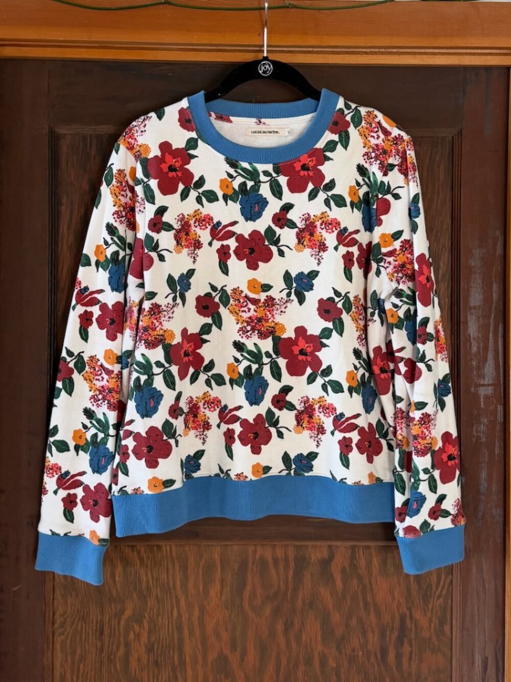 Lucas du Tertre floral sweatshirt